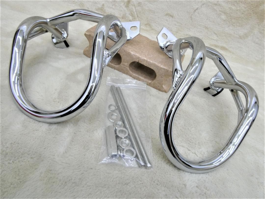 ＣＢ４００ＳＦカスタム　エンジンガード　メッキ/ NC31 NC39 NC42