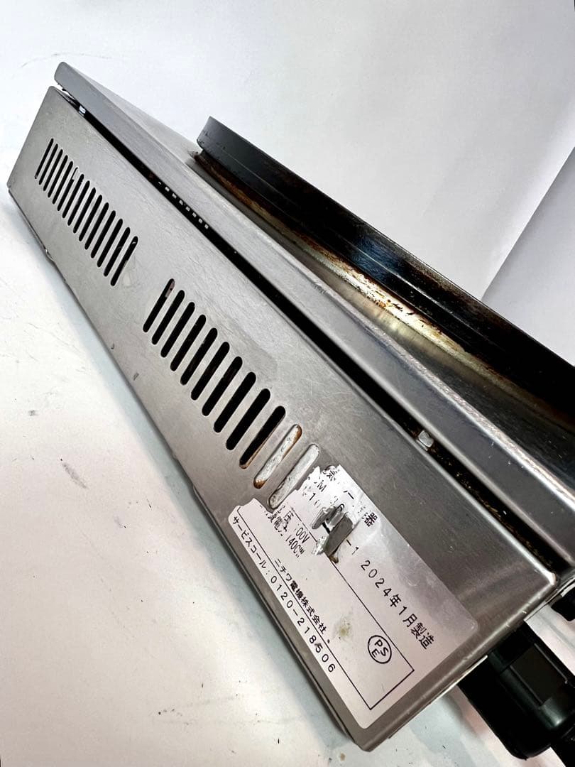 美品❗️'24 ニチワ製 クレープ焼き台 9ヶ月使用 100v 電気式