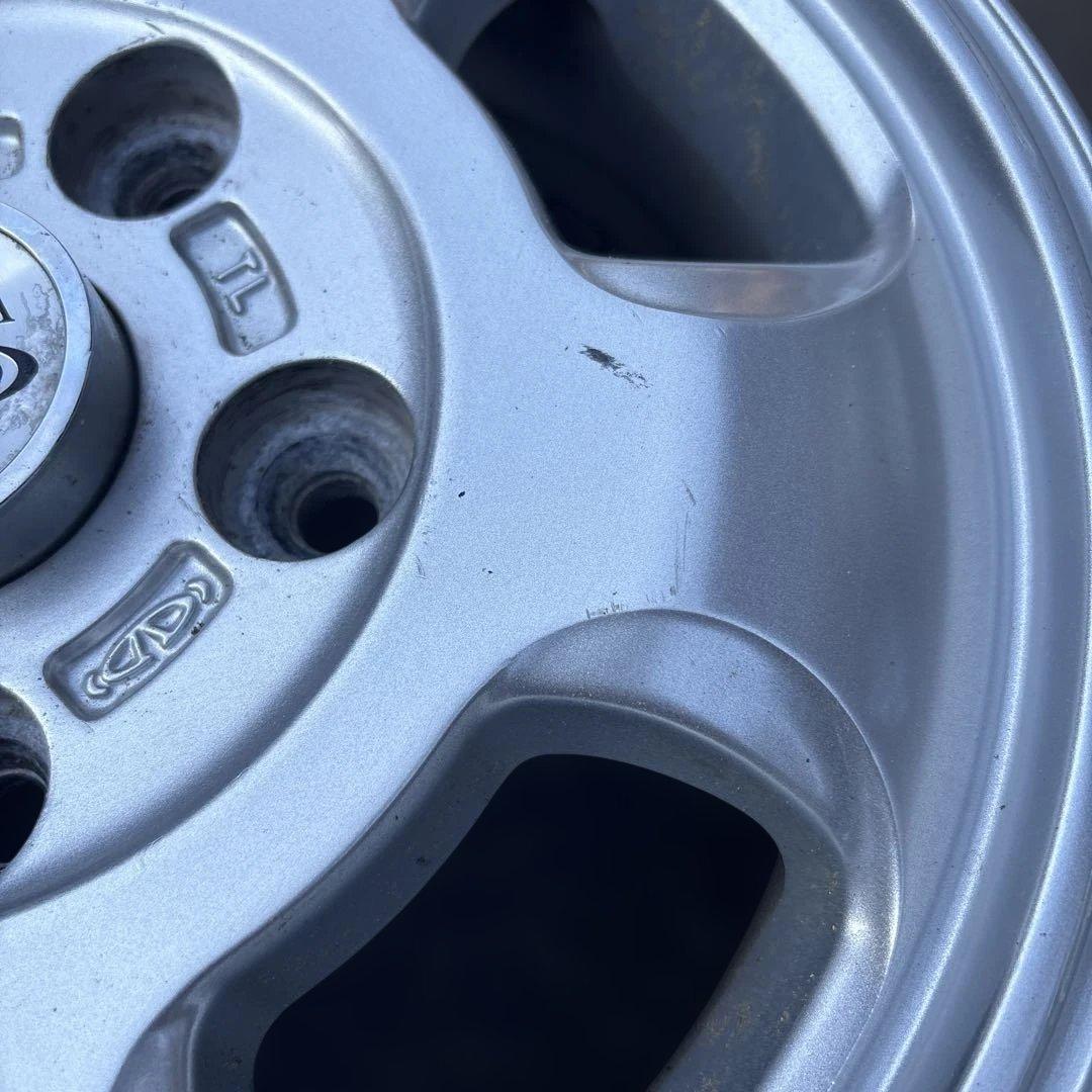 WEDS製VICENTE 13インチホイール4本タウンエースバンS412Ｍ