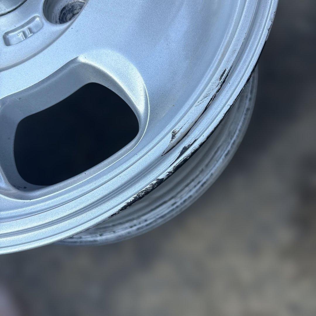 WEDS製VICENTE 13インチホイール4本タウンエースバンS412Ｍ