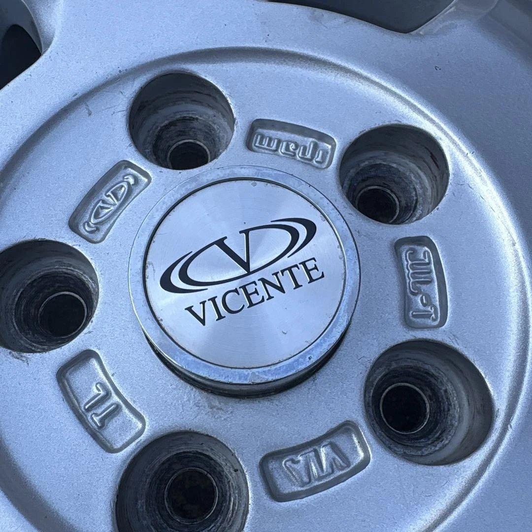 WEDS製VICENTE 13インチホイール4本タウンエースバンS412Ｍ