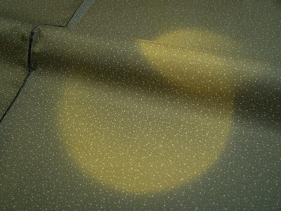 美品 本場縞大島紬 附下げ・訪問着（正絹）仕立上り＜TT1281＞