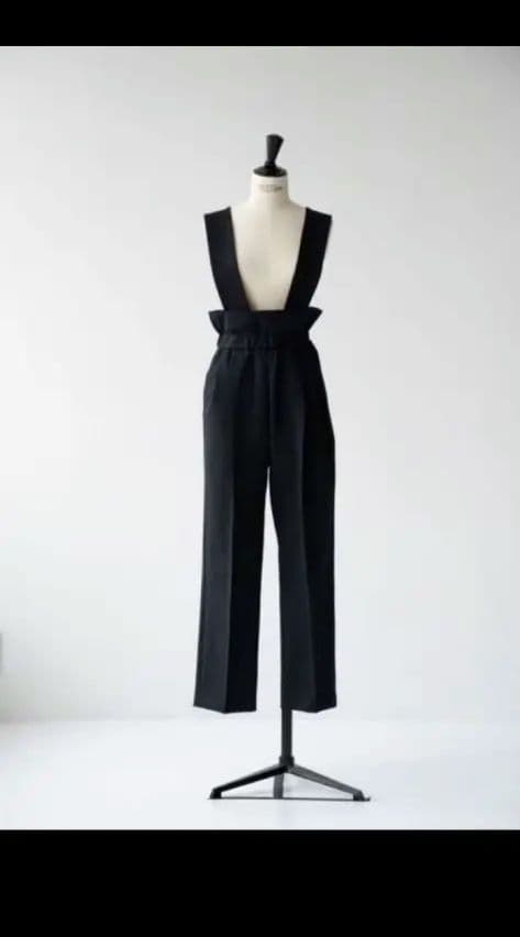 ohga ブラックサロペット・オーバーオール