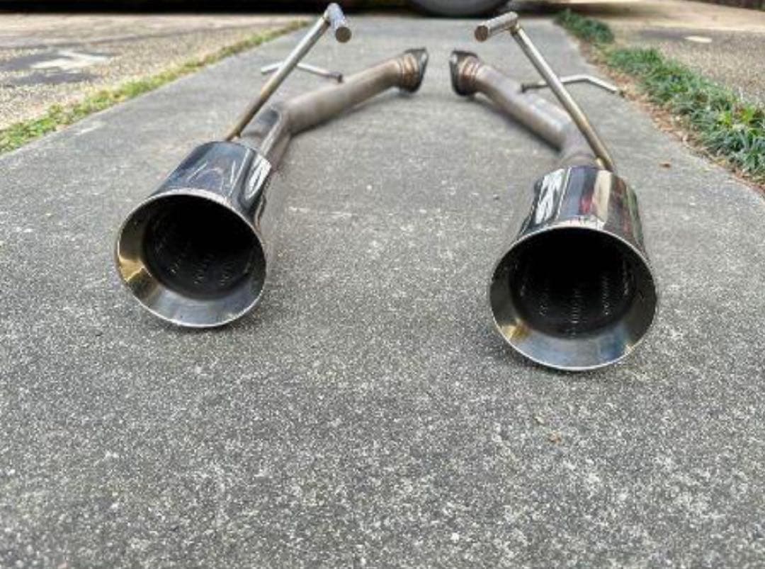 y51 フーガ リアピースマフラー スリーキャッツ