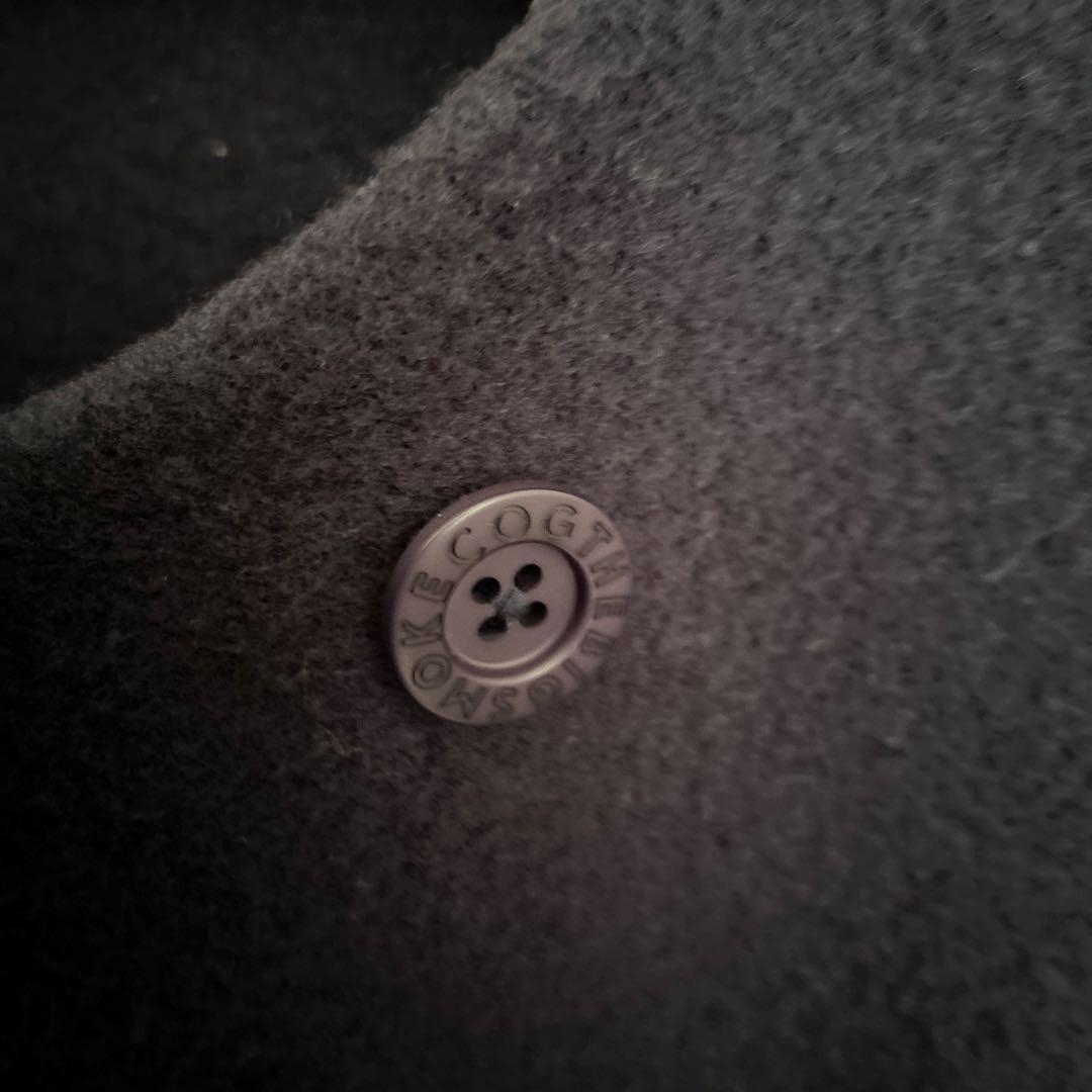 COGTHEBIGSMOKE EMILYラウンドネックコート ネイビー