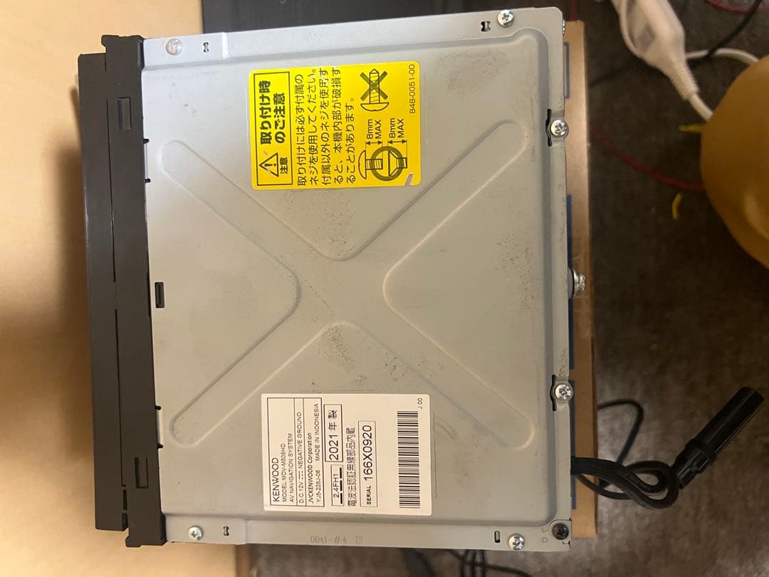 KENWOOD カーナビ2021年製 mdv-m808hd