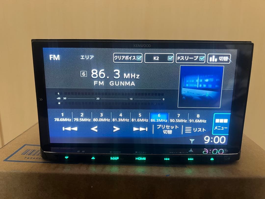 KENWOOD カーナビ2021年製 mdv-m808hd