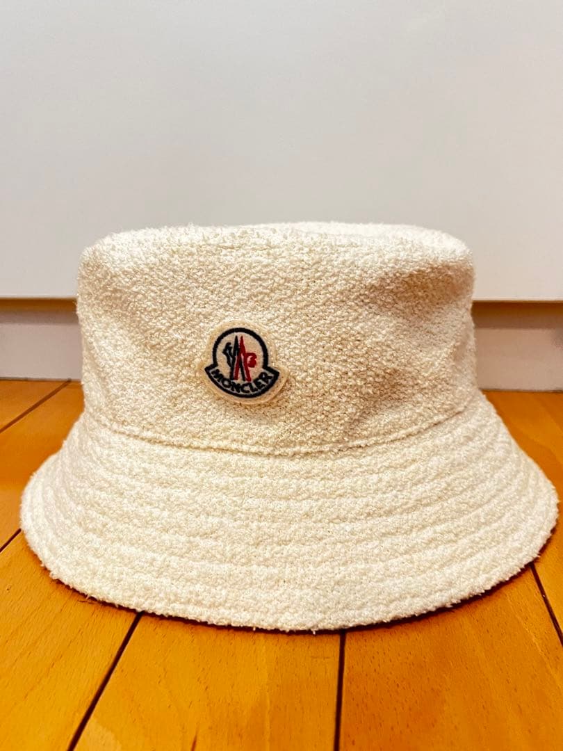 MONCLER バケットハット ホワイト