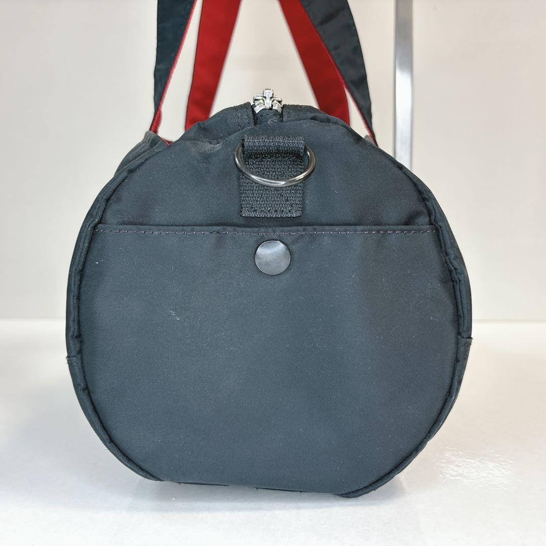 極美品 ポーター エルファイン ボストン 2way ドラム PORTER 黒