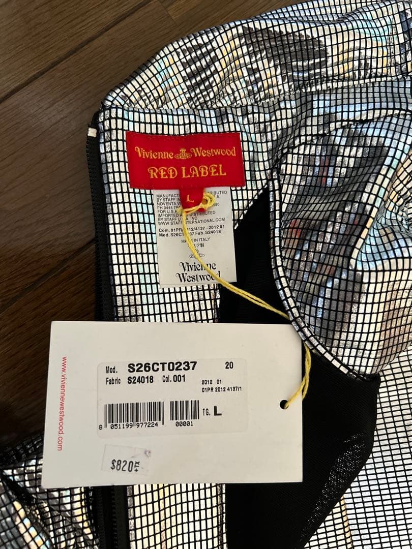 新品Vivienne Westwood RED LABELオフショルダードレス