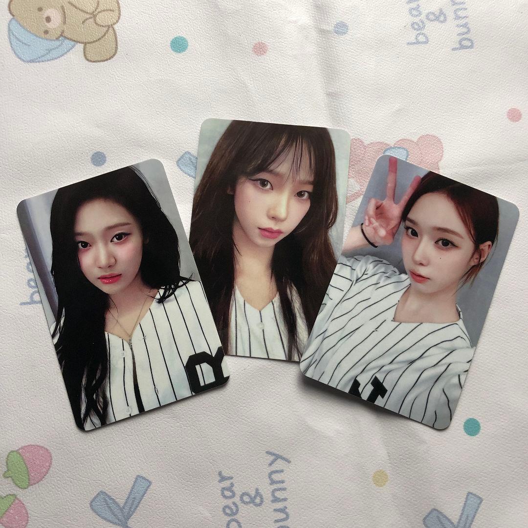 aespa ユニフォーム 野球 better things トレカ 3枚