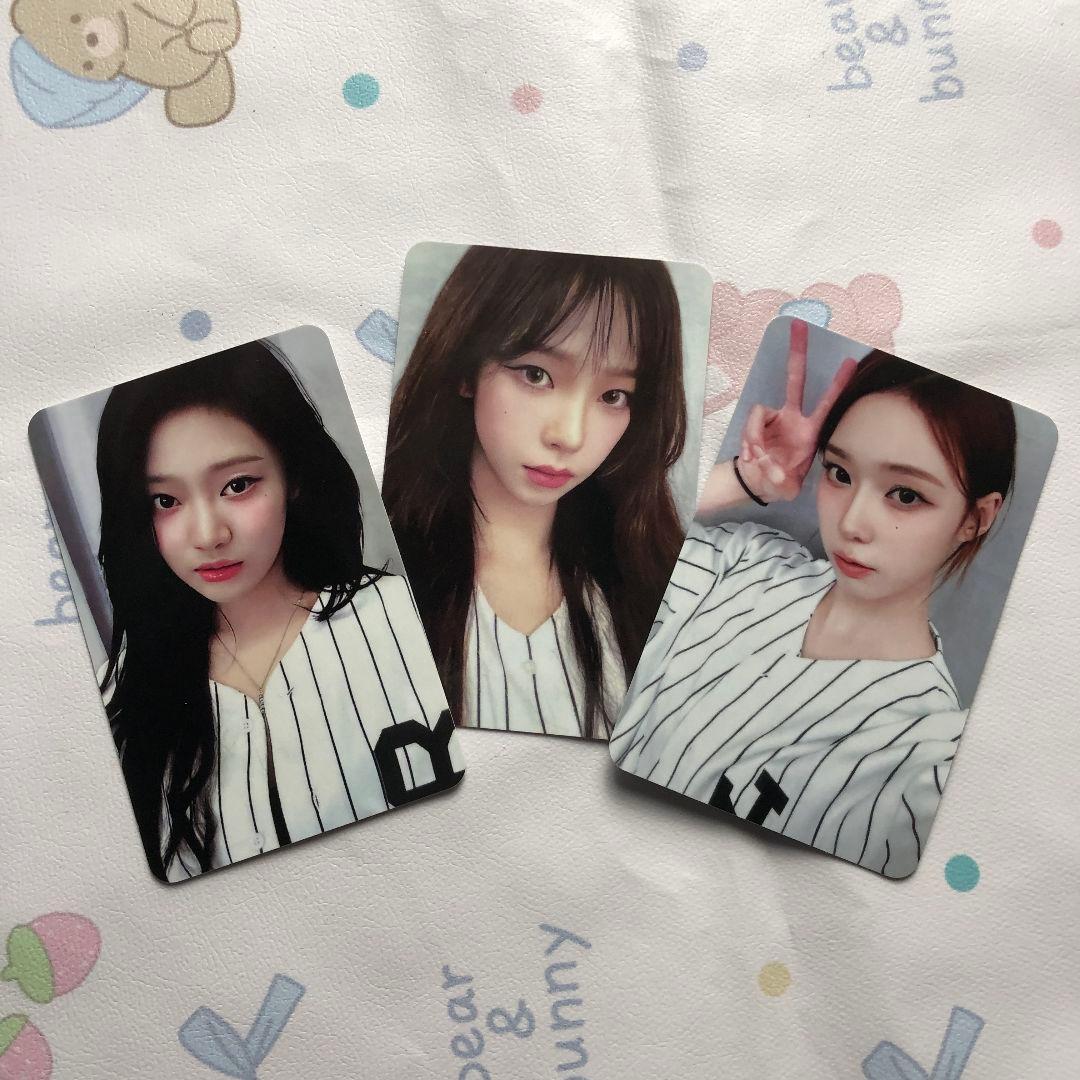 aespa ユニフォーム 野球 better things トレカ 3枚