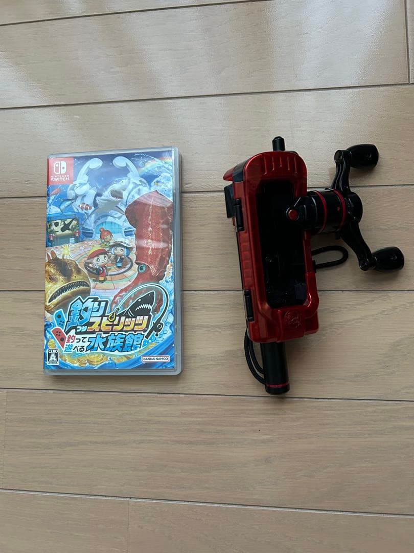 釣りスピリッツ　釣って遊べる水族館　ソフト＆専用コントローラー　Switch