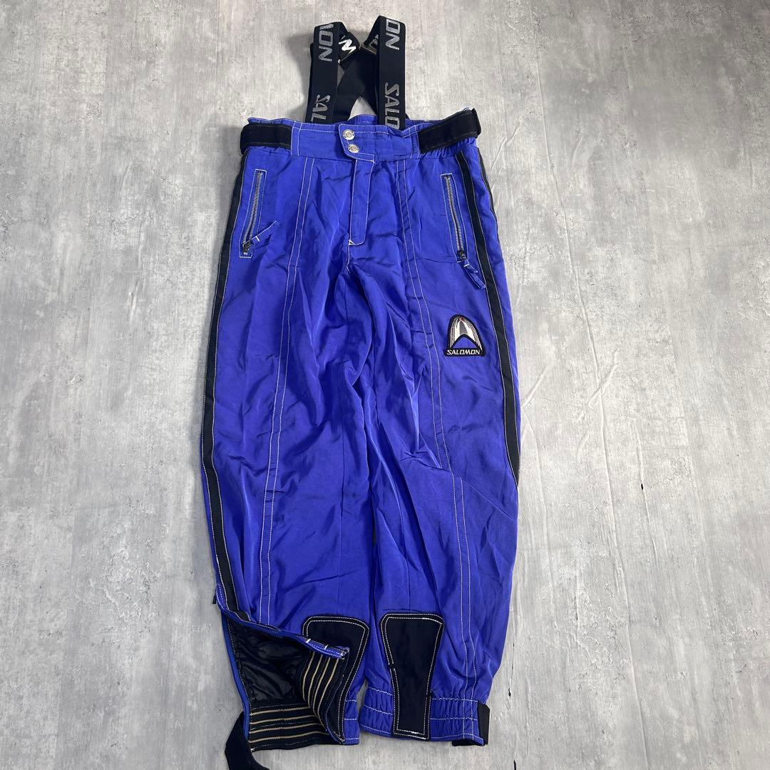 Z234 SALOMON スキーウェア 上下セット メンズ LL Y2K 90s