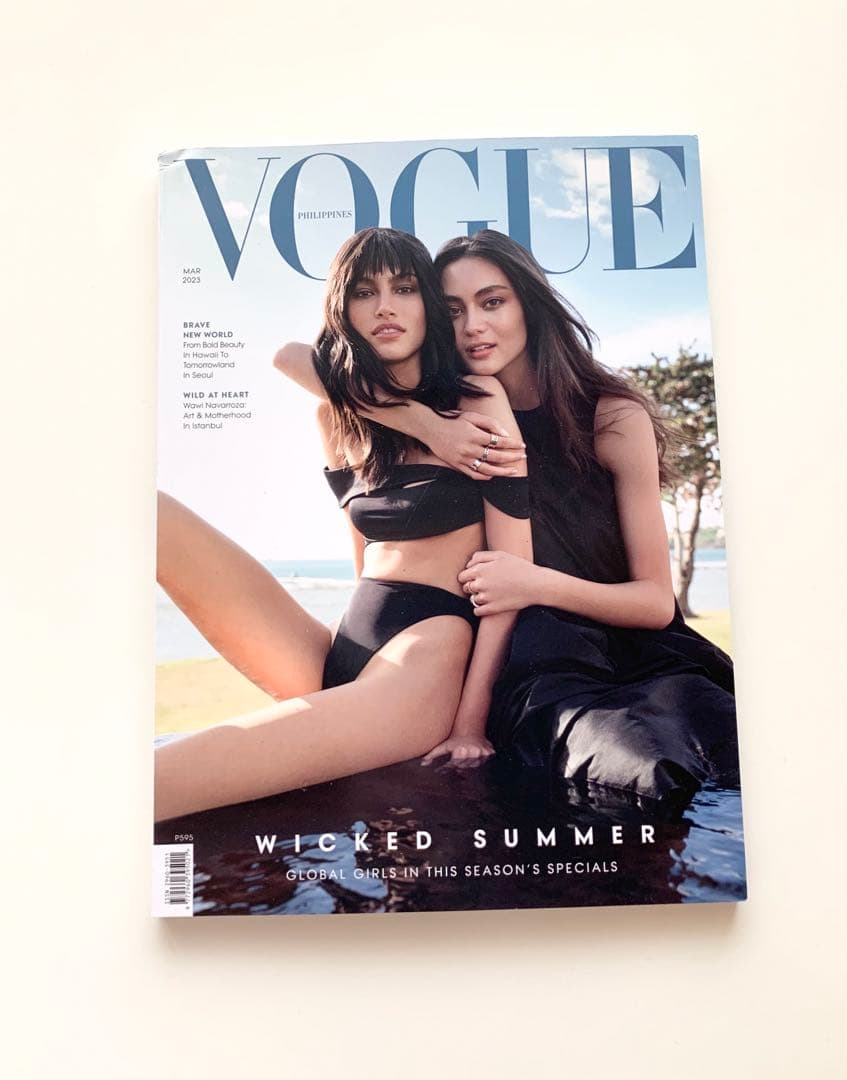 女性情報誌 Vogue Philippines Magazine March 2023