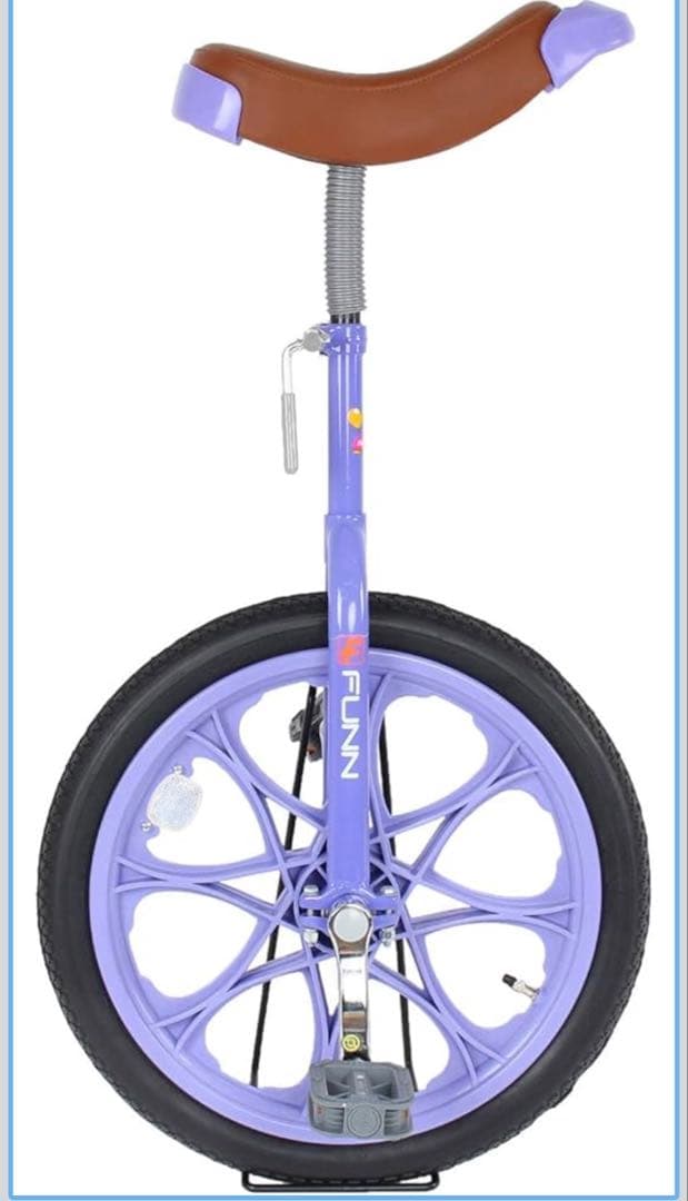 FUNN 18インチ 一輪車 パープル