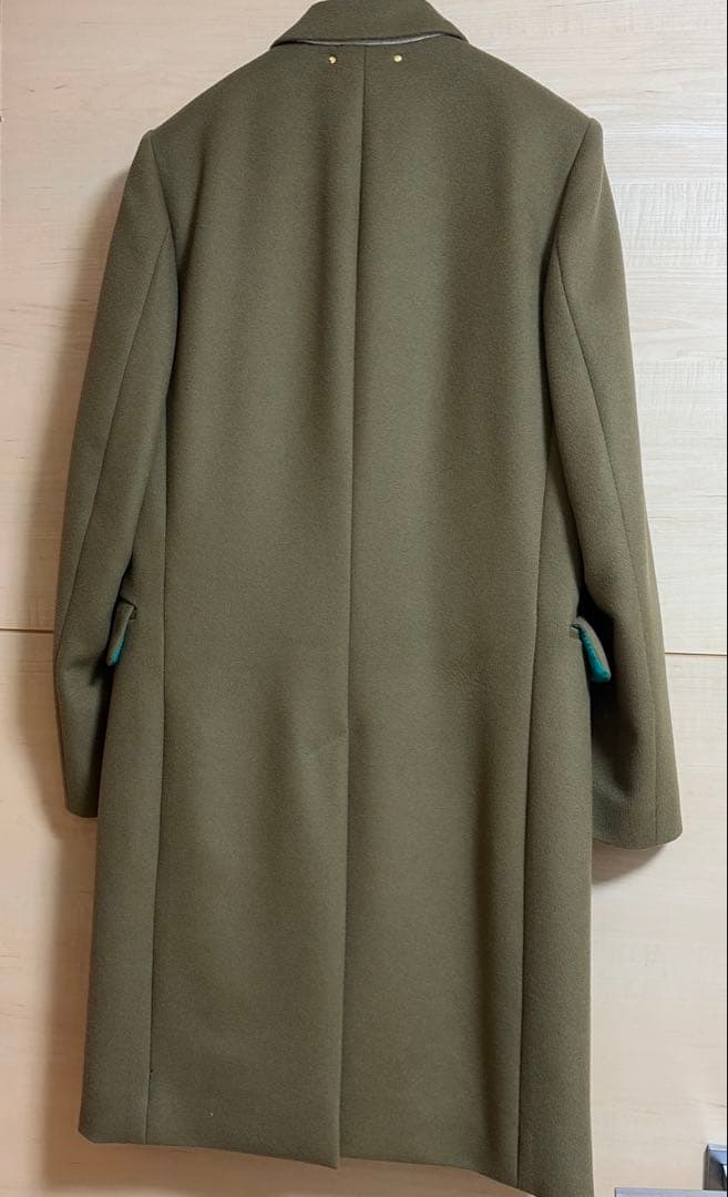 【美品】Paul Smith ポール・スミス　チェスターコート M カーキ