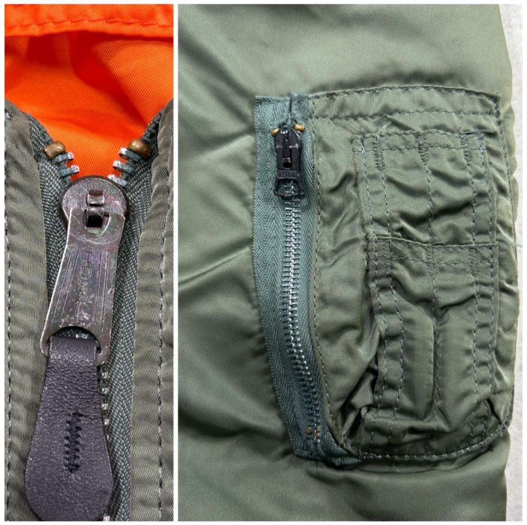 USA製 IDEAL【ALPHA】MA-1 フライトジャケット XL