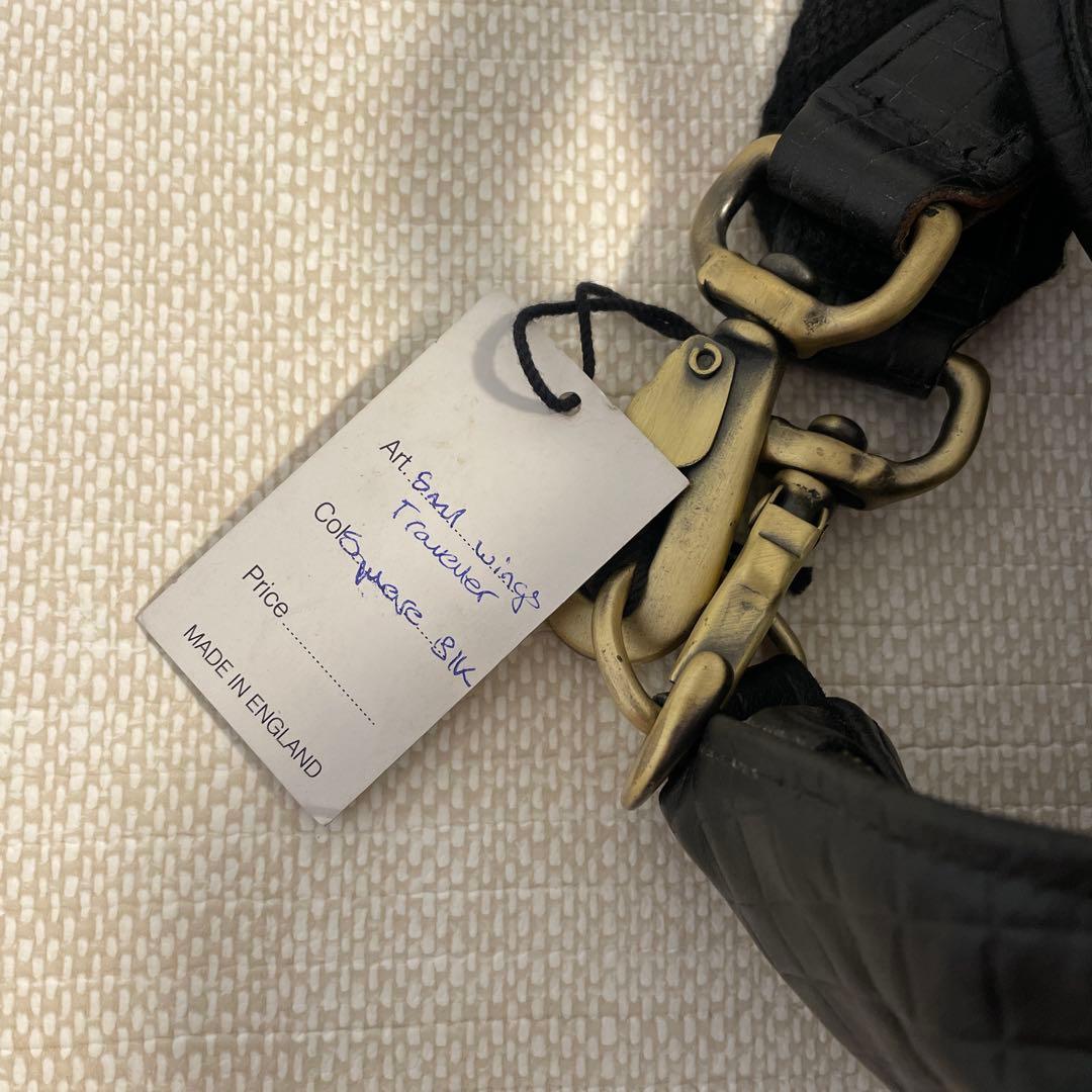 [極美品]Jas M.B. SMALL WINGS TRAVELER バッグ 黒