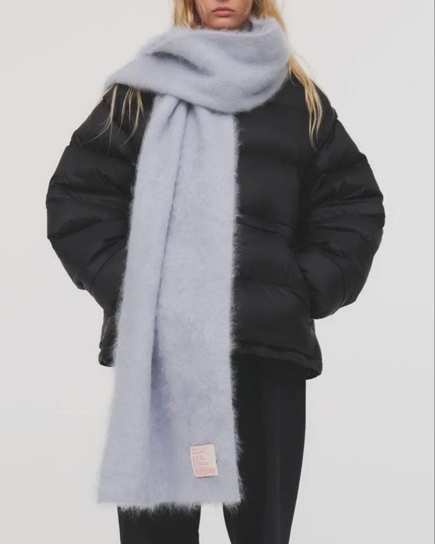 小物 ieefar MUFFLER L (Fountain blue)