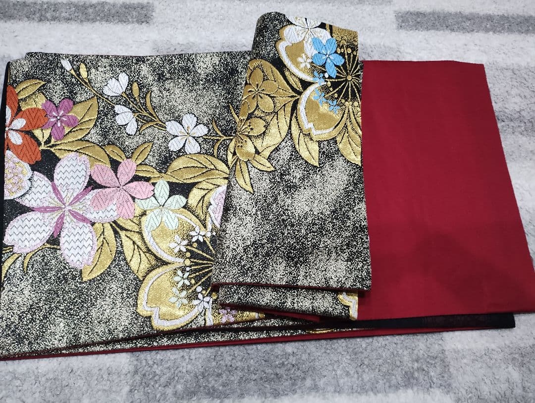 振袖フルセット 桜柄 ピンク