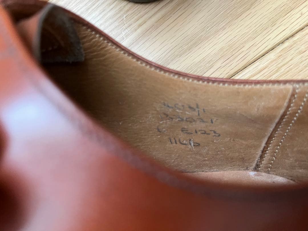 英国製　Ducker & Sonの革靴