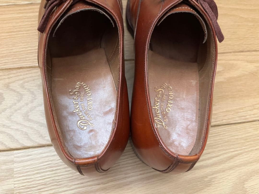 英国製　Ducker & Sonの革靴