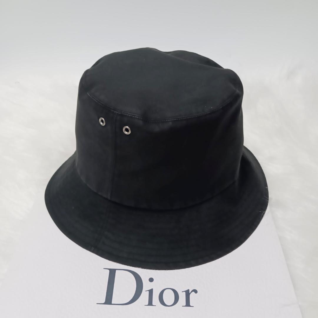 【美品】Dior リバーシブル トロッター バケットハット
