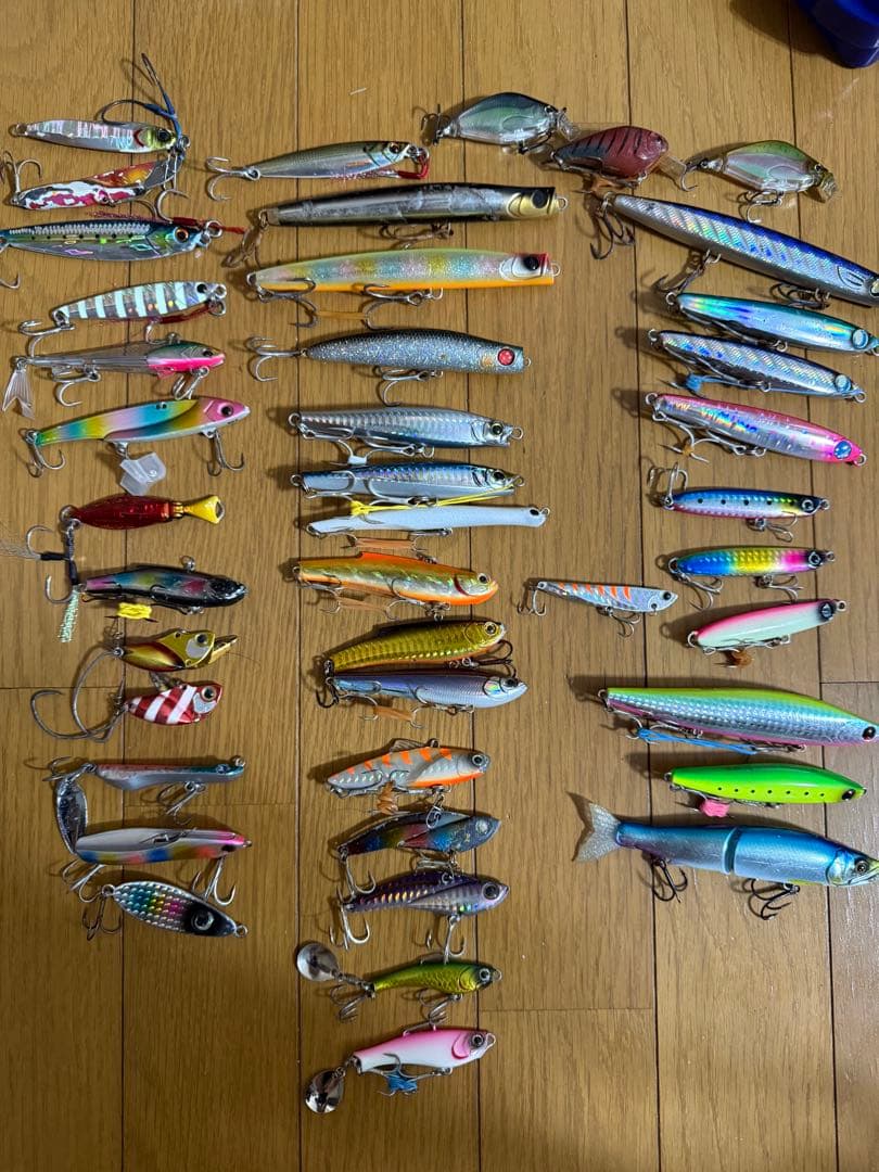 ルアー　引退　まとめ売り　ブルーブルー　ジョイクロ　ダウズスイマー