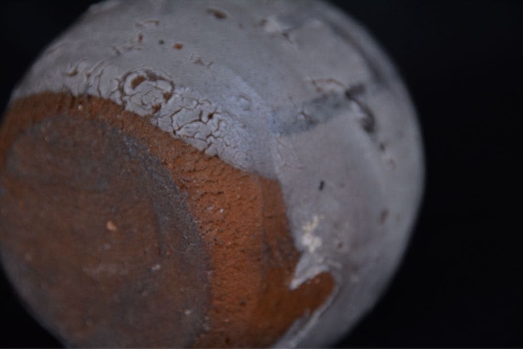 みつるつる様●【中川自然坊】絵唐津徳利