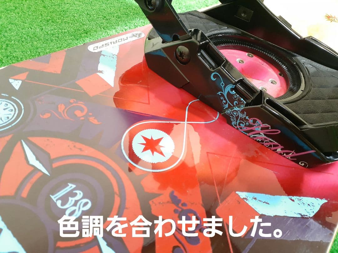 ボードSALOMON×バインディングHEAD