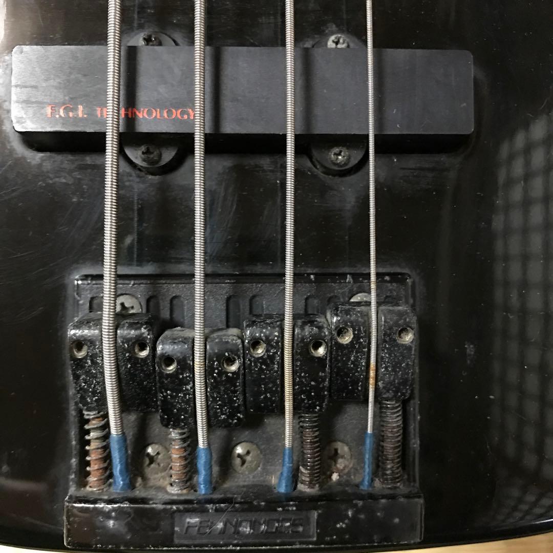 FERNANDES エレキベース 黒 4弦