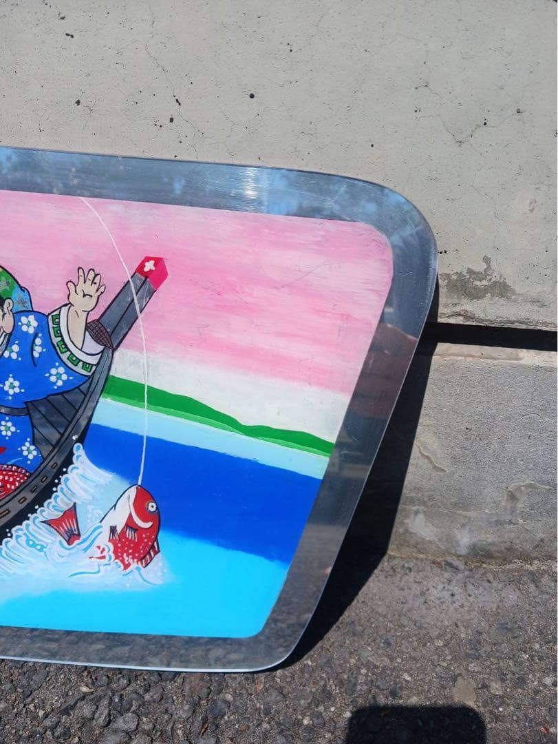 スーパーグレート　安全窓　七福神　オリジナル　レトロ　アートトラック