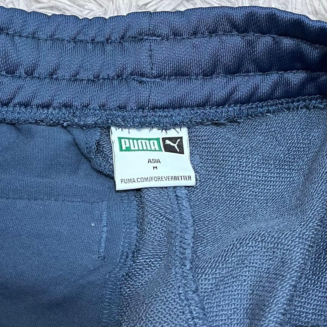 美品希少カラー PUMA iconic T7 上下セット M ペルシアンブルー