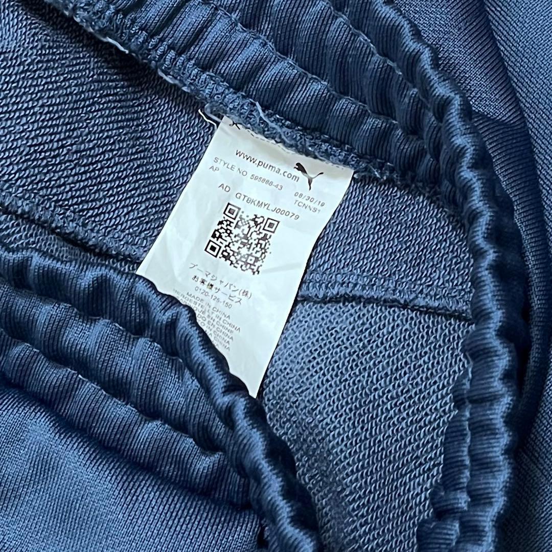 美品希少カラー PUMA iconic T7 上下セット M ペルシアンブルー