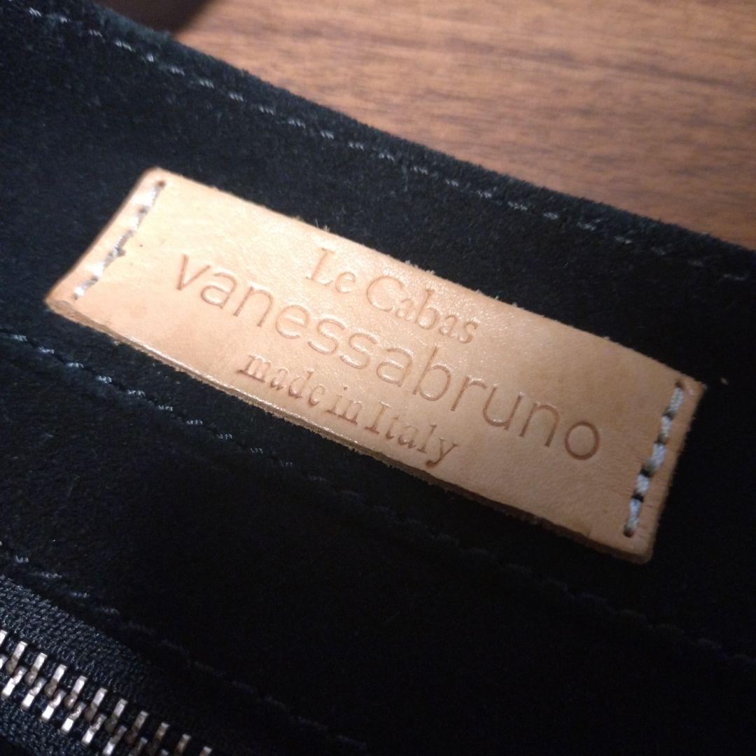 Noix☆レア☆Cabas☆スパンコールトリム×黒カーフスキン☆イタリア製