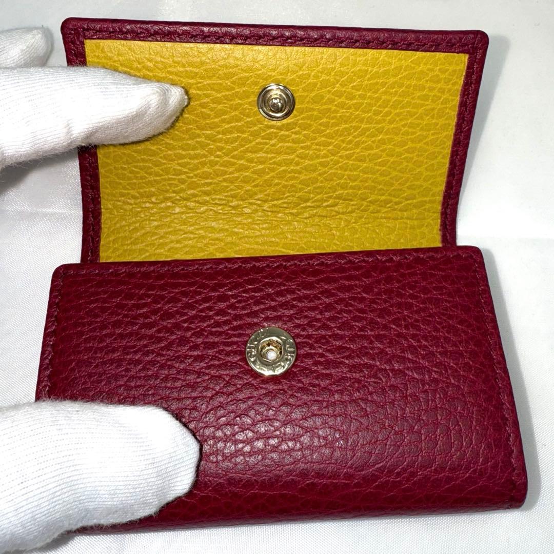 ✨極美品✨GUCCI グッチ スイング 6連 キーケース レザー ワインレッド