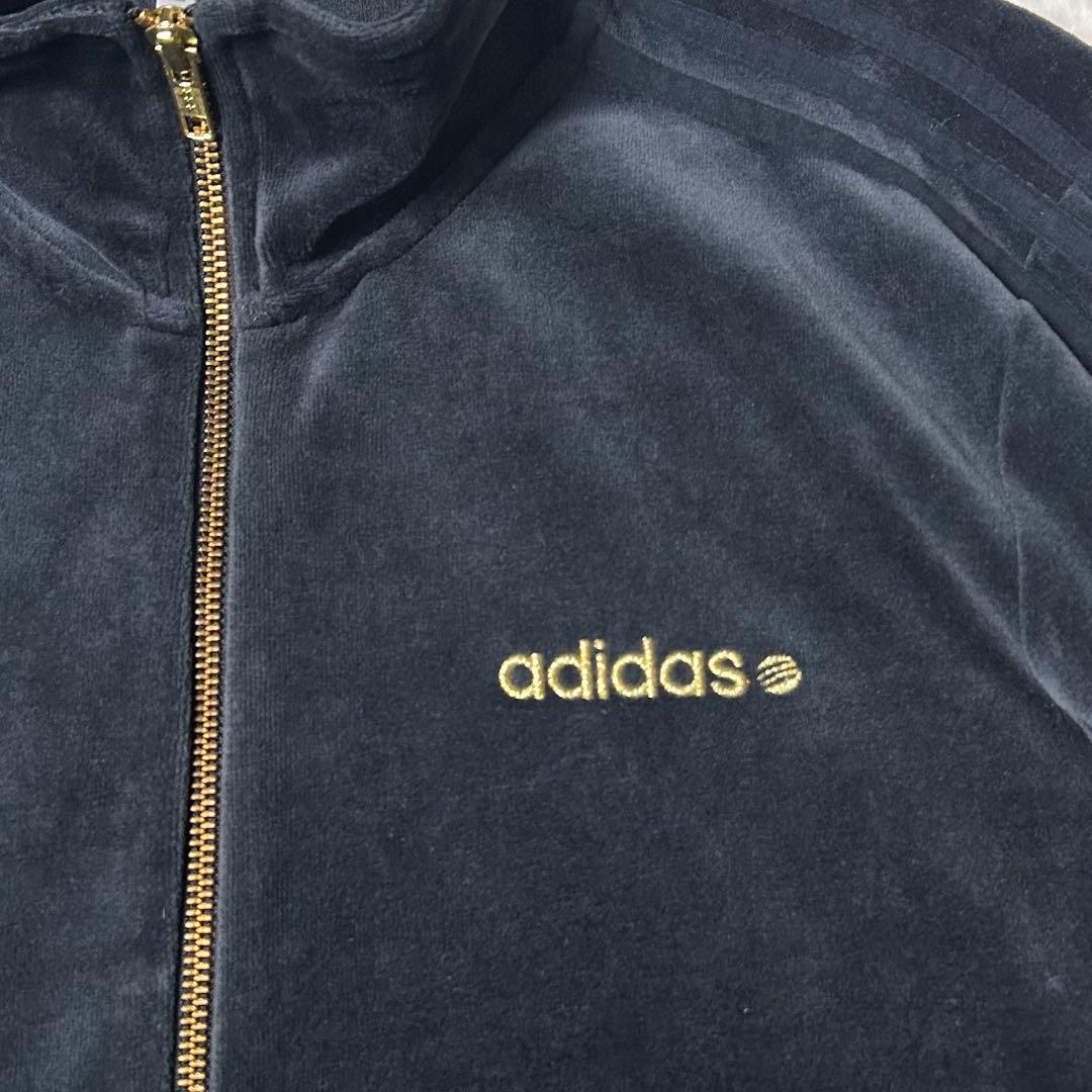 希少‼️ アディダス adidas ベロア トラックジャケット セットアップ