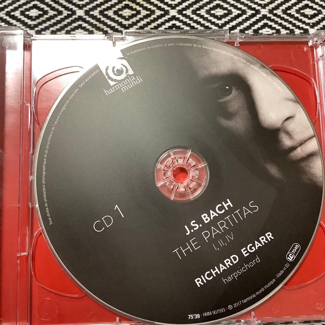 J.S. Bach The Partitas リチャード エガー