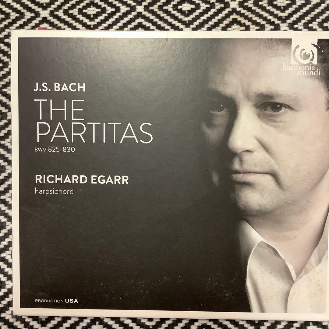 J.S. Bach The Partitas リチャード エガー