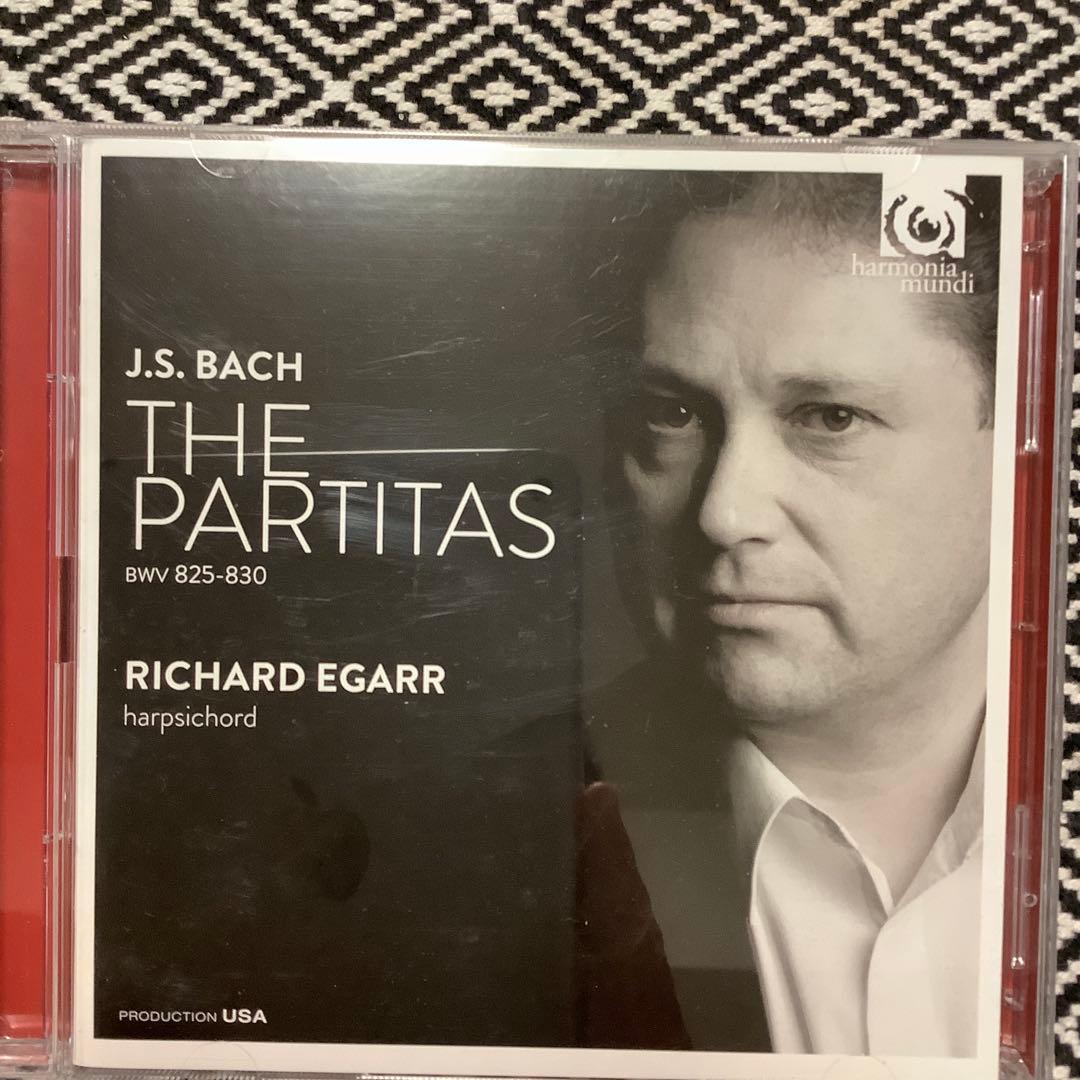 J.S. Bach The Partitas リチャード エガー