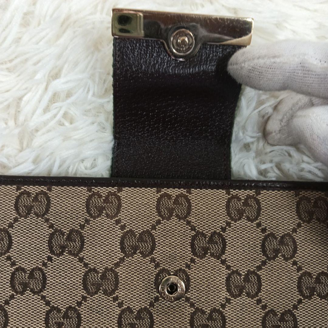 のんちん【GUCCI】グッチ　長財布　財布　シェリーライン　箱付　✨美品✨