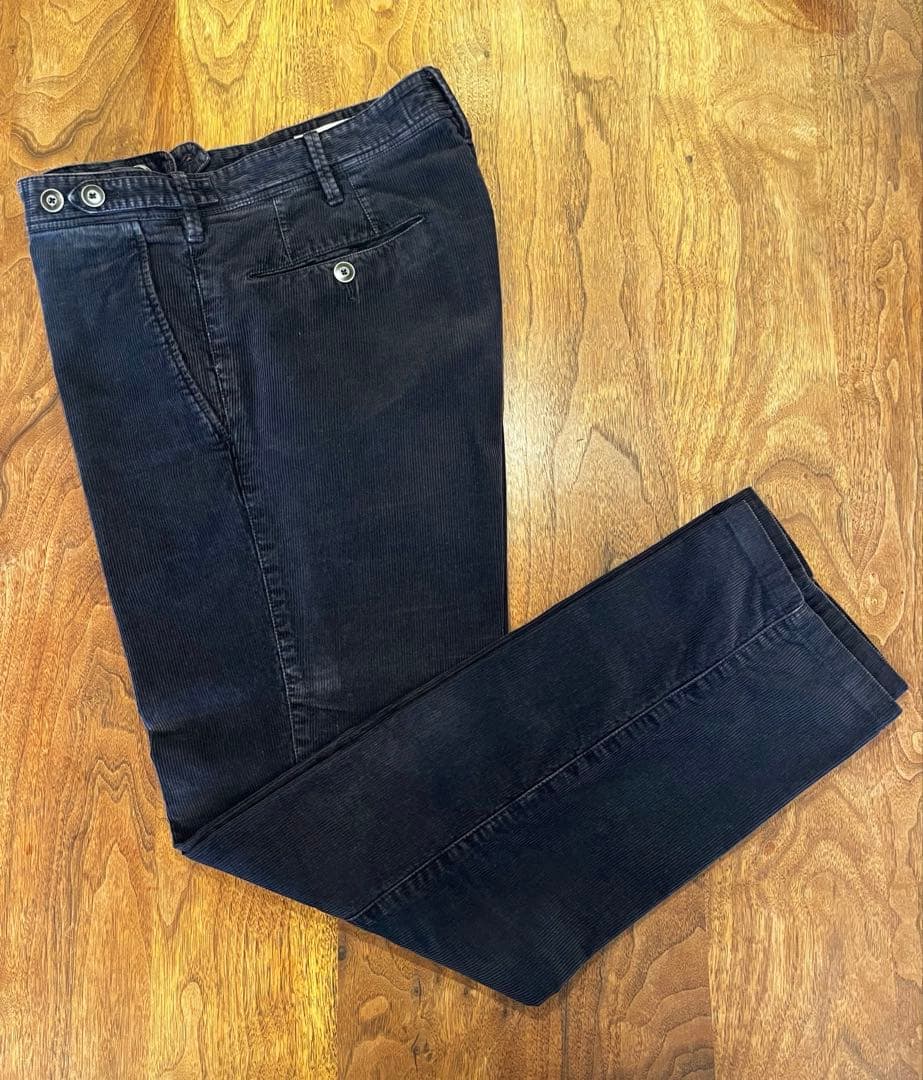 GTA コットンコーデュロイパンツ ネイビー46