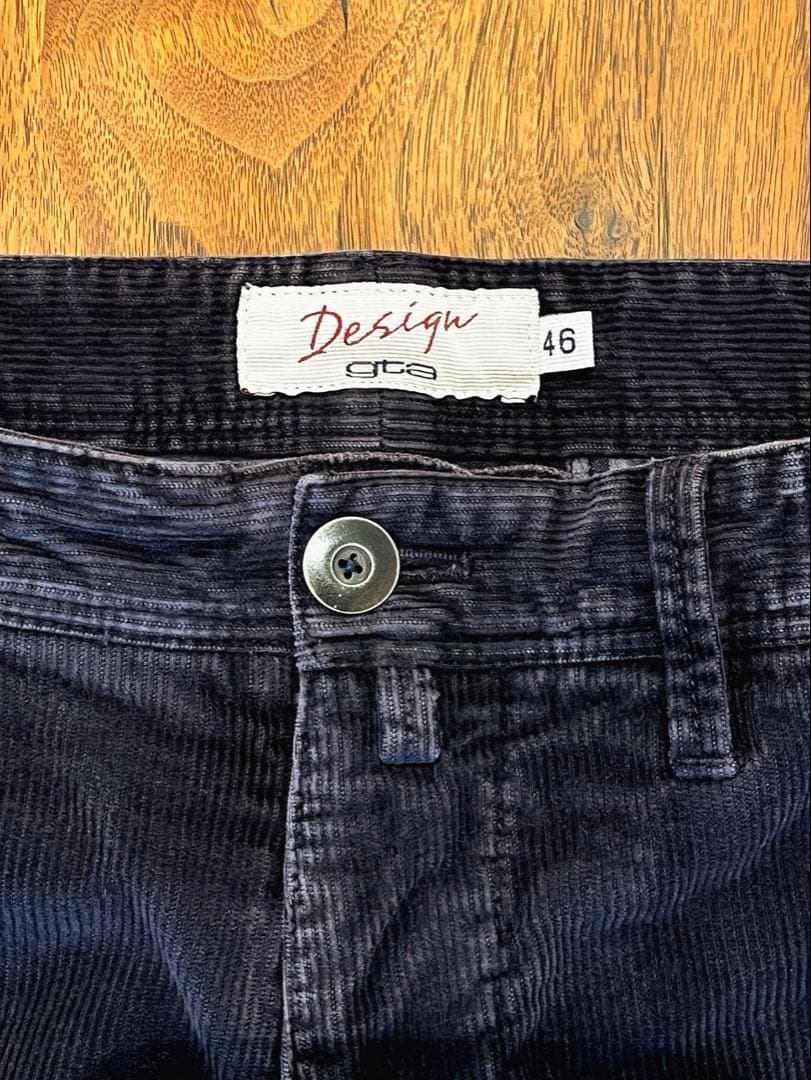 GTA コットンコーデュロイパンツ ネイビー46