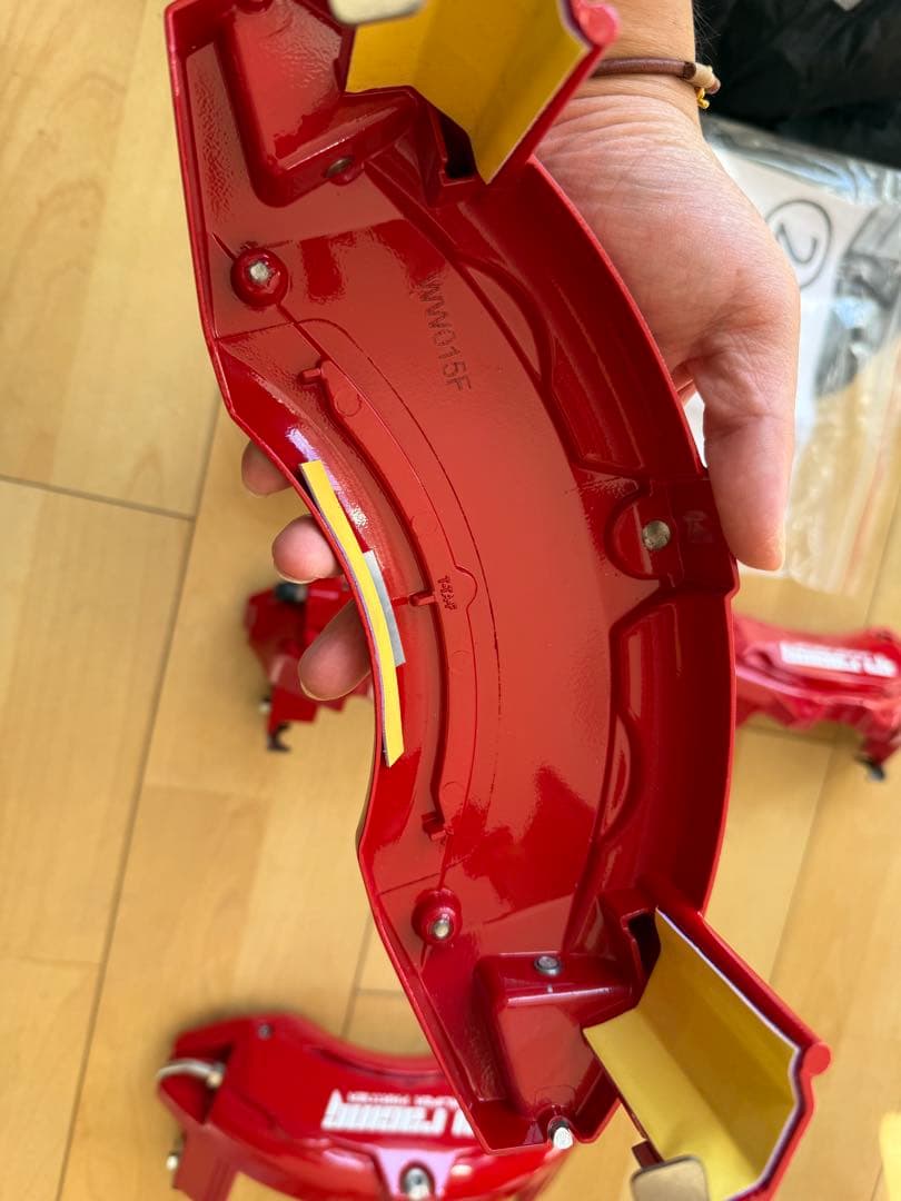 G4Racing 赤ブレーキキャリパーカバー　アウディTT