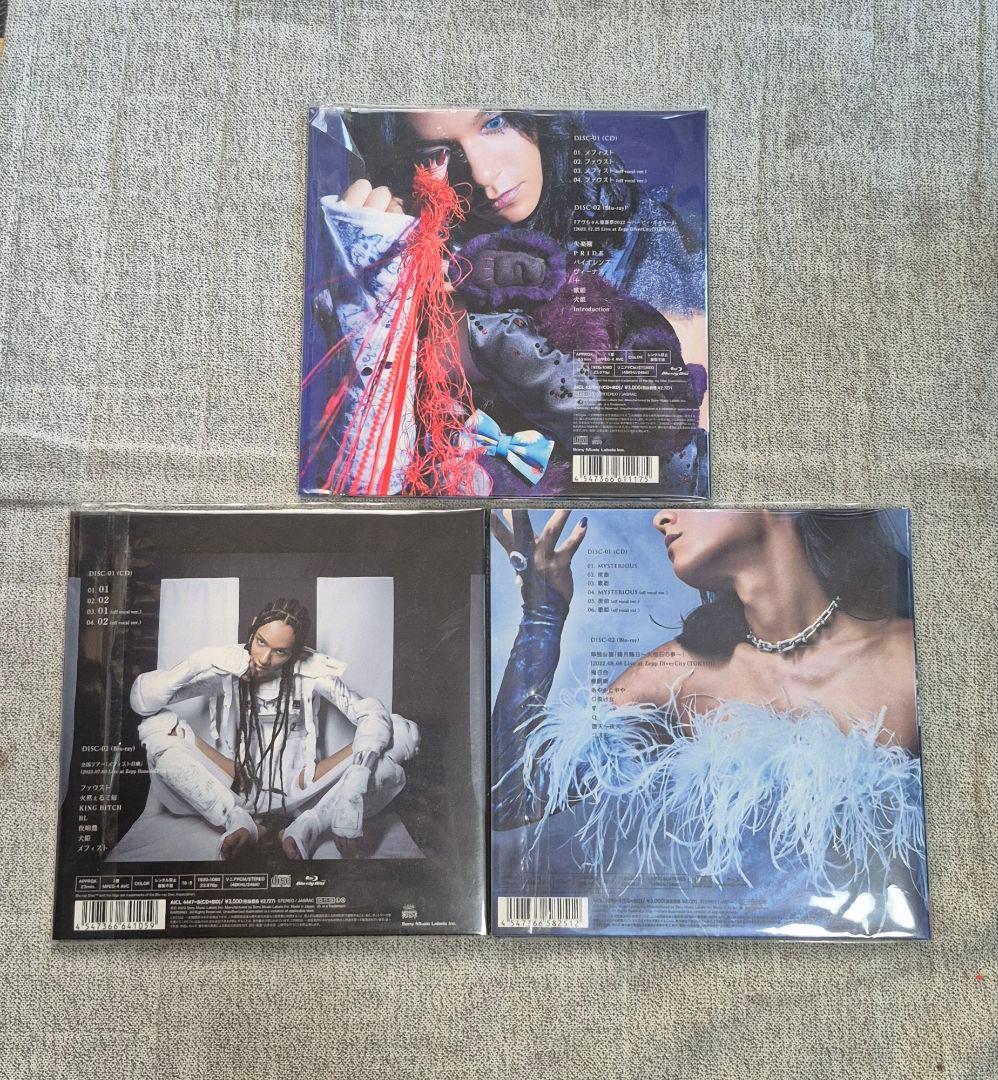 女王蜂　シングル、アルバムセット