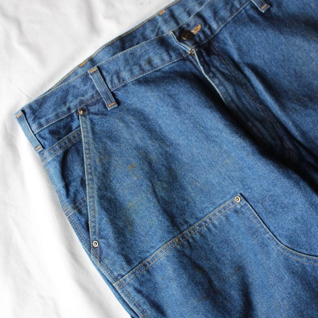 ゴールデンサイズ Carhartt ダブルニー ペインターパンツ デニム DNM