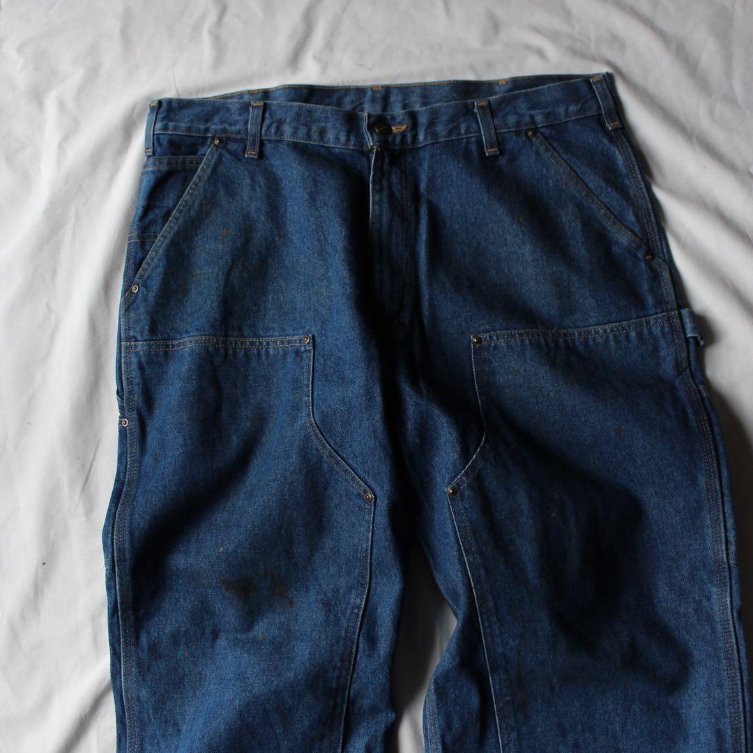 ゴールデンサイズ Carhartt ダブルニー ペインターパンツ デニム DNM
