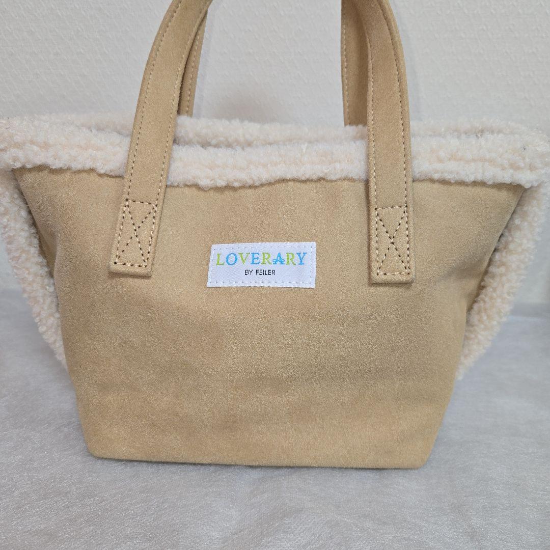 オールドテディ　ワッペンボアトートバッグ