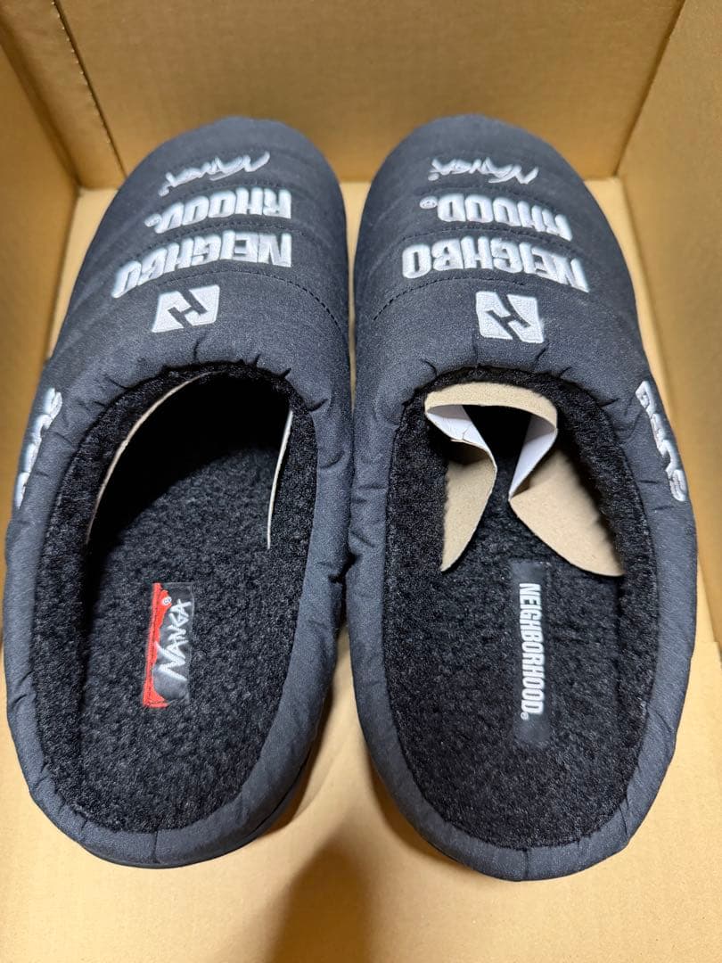 NEIGHBORHOOD NANGA SUBU サンダル 黒 26-27.5